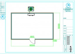 甘肅武威30平米冷凍庫設計案例-萬能制冷